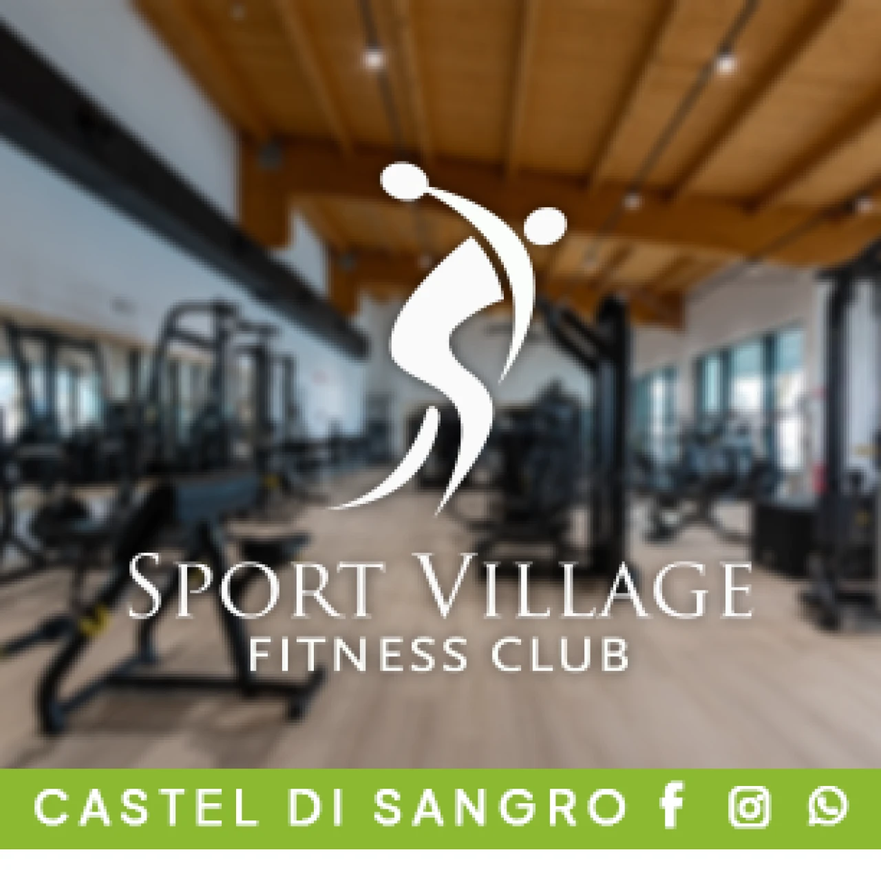 Banner Sport Village Fitness Club banner 306 per 306 pixel